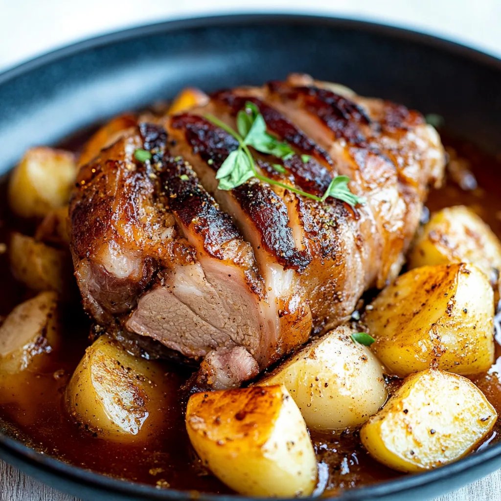 Mutter's Schweinebraten mit Kruste