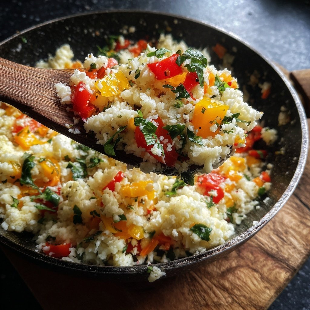 Blumenkohl Reis Pfanne