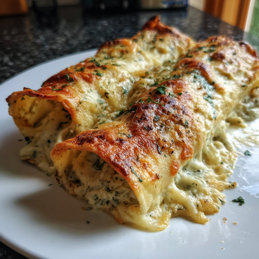 Cannelloni mit Frischkäsefüllung