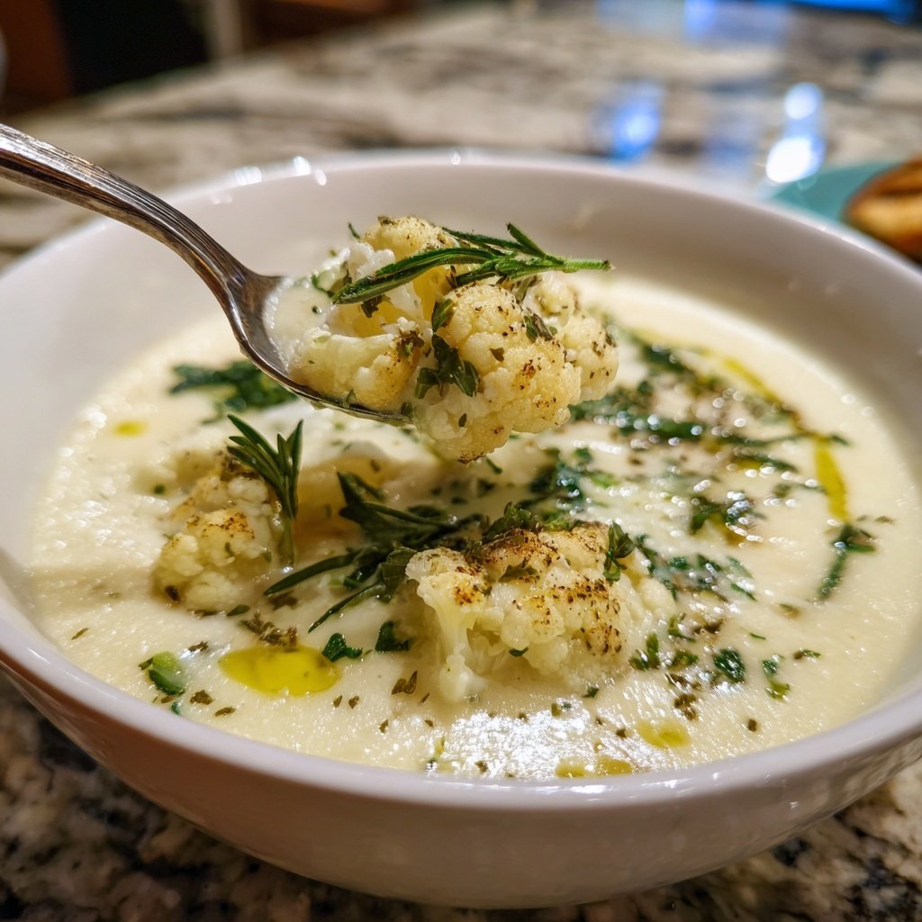 Blumenkohlsuppe cremig ohne Sahne