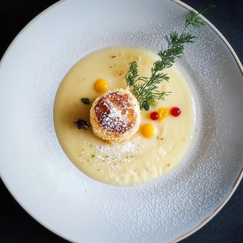 Maronisüppchen mit Parmesanstangen