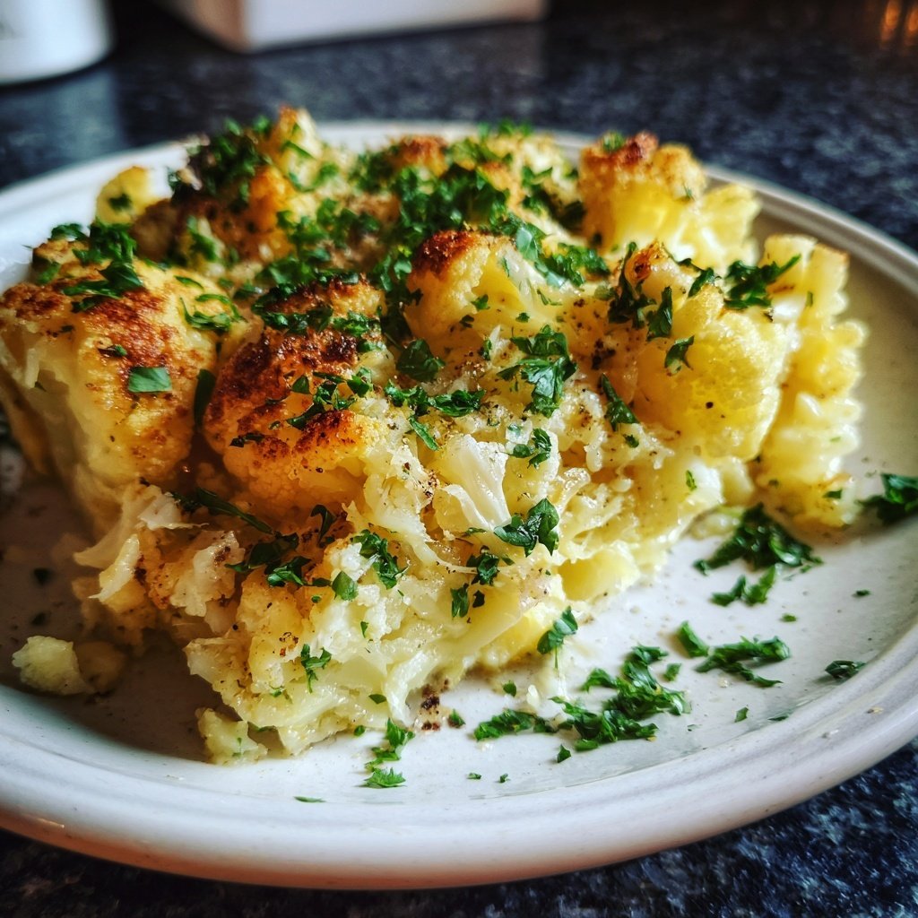 Blumenkohl mit Petersilie