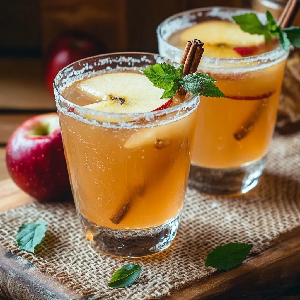 Apfelpunsch für Kinder