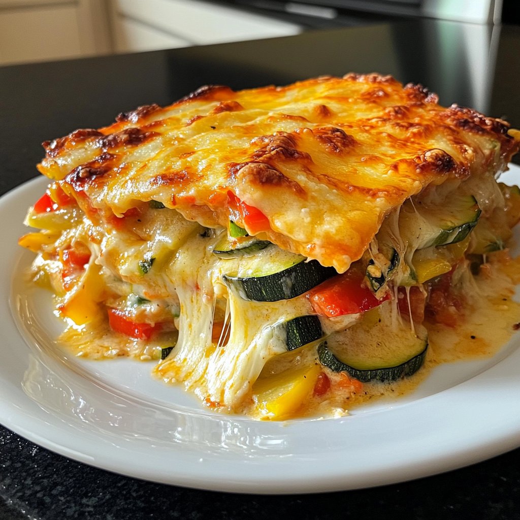 Gemüseauflauf mit Käse